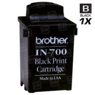 Genuine Brother IN700 Black Ink Cartridges