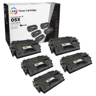 5 Pack LD Compatible HY Toner Cartridges for HP 05X