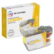 Compatible Brother LC3019YCIC Super HY Yellow Ink Cartridges