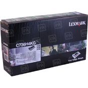 Genuine Lexmark C736H4KG HY Black Toner