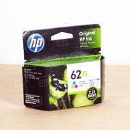 HP 62XL Tri-Color Ink Cartridge, C2P07AN