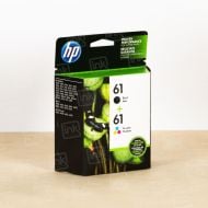 HP 61 Original Black and TriColor Combo Pack CR259FN