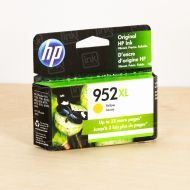 HP 952XL High Yield Yellow Ink Cartridge, L0S67AN