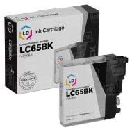 Compatible LC65BK High Yield Black Ink for Brother