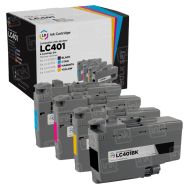Compatible Brother LC401 Ink Cartridge Set of 4