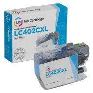 Compatible Brother LC402XLC HY Cyan Ink Cartridges