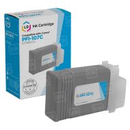 Compatible PFI-107C Cyan Ink for Canon
