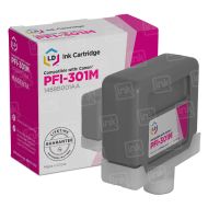 Compatible PFI-301M Magenta Ink for Canon