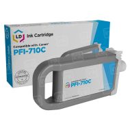 Comp Canon PFI-710 Cyan Ink Cartridge