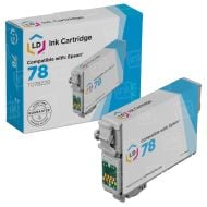 Remanufactured Epson T078220 Cyan Inkjet Cartridge