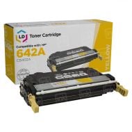 Remanufactured Yellow Laser Toner for HP 642A