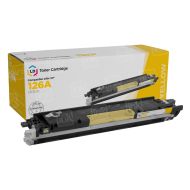 LD Remanufactured Replacement for Hewlett Packard CE312A (HP 126A) Yellow Laser Toner Cartridge