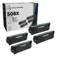 LD Compatible Replacement for HP 508X (Bk, C, M, Y) Toners