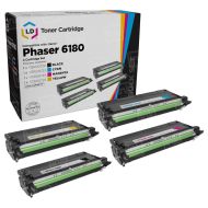 Remanufactured Xerox Phaser 6180 (Bk, C, M, Y) Set of 4 HC Toners