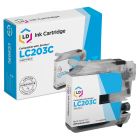 Compatible Brother LC203C HY Cyan Ink Cartridges