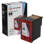 Remanufactured Photo Color Ink Cartridge for HP 58