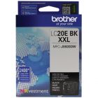 Genuine Brother LC20EBK Super HY Black Ink Cartridges