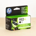 HP 952XL High Yield Black Ink Cartridge, F6U19AN