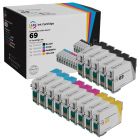 Remanufactured T069 Set of 14 Cartridges for Epson