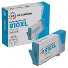 Remanufactured High Yield Cyan Ink Cartridge for HP 910XL