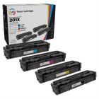 LD Compatible Replacement for HP 201X (Bk, C, M, Y) Toners