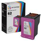 Remanufactured Color Ink Cartridge for HP 62