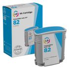 Remanufactured Cyan Ink Cartridge for HP 82