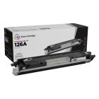 LD Remanufactured Replacement for Hewlett Packard CE310A (HP 126A) Black Laser Toner Cartridge