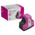 Remanufactured Magenta Ink Cartridge for HP 02