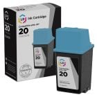 Remanufactured Black Ink Cartridge for HP 20