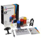 LD Inkjet Refill Kit for HP 57 Color