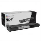 Compatible MX-51 Black Toner for Sharp