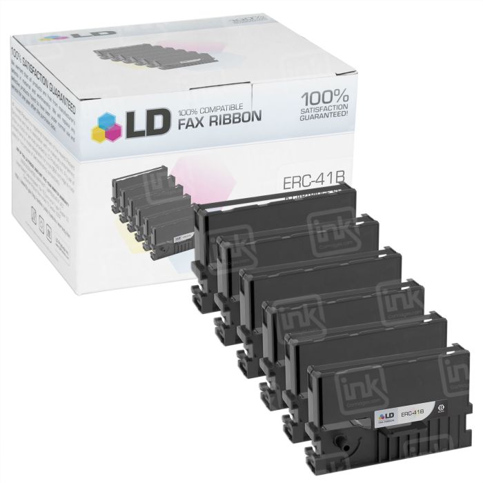 Epson Black Printer Ribbon, ERC-41 - InkCartridges