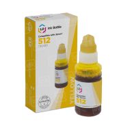 Compatible Epson T512420-S Yellow Ink Bottle