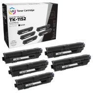 5 Pack of Compatible Kyocera-Mita TK-1152 Black Toners