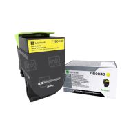 OEM Lexmark 71B0H40 Yellow HY Toner Cartridge