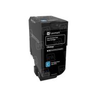 OEM Lexmark 74C0S20 Cyan Toner Cartridge HY