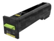OEM Lexmark 72K0X40 Yellow Extra HY Toner