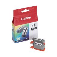 OEM Canon BCI-15BK Black Ink 2-Pack
