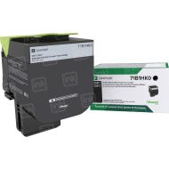 OEM Lexmark 71B0H10 HY Black Toner Cartridge