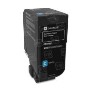 OEM Lexmark 74C10C0 Cyan Return Program Toner