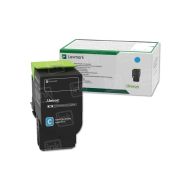 OEM Lexmark 78C10C0 Cyan Return Program Toner Cartridge