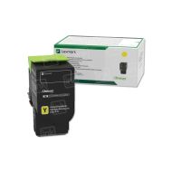 OEM Lexmark 78C10Y0 Yellow Return Program Toner Cartridge