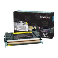 OEM Lexmark X748H1YG HY Yellow Toner
