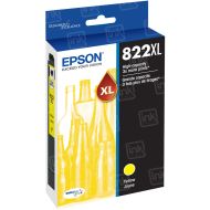 OEM Epson 822XL High Yield Yellow Ink Cartridge
