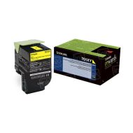 OEM Lexmark 701XY Extra HY Yellow Toner 70C1XY0