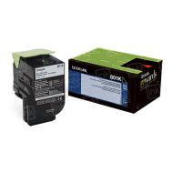 OEM Lexmark 801K Black Toner 80C10K0