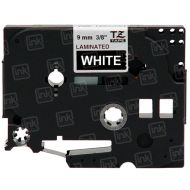 OEM Brother TZe325 White on Black Tape