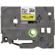 OEM Brother TZeFX651 Black on Yellow Tape