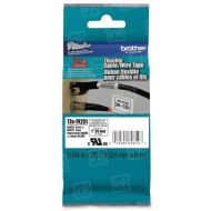 OEM Brother TZeFX251 Black on White Tape
